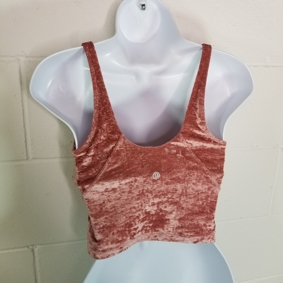 Lululemon align crushed velvet built in bra tank - Picture 7 of 10
